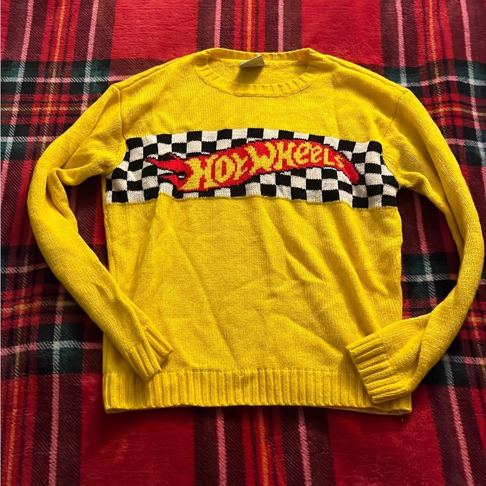 Hot Wheels Knit Sweater